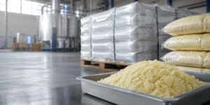 What is sodium sulfide? Industrial Na₂S flakes in secure chemical packaging